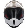 casco shiro mx-313 dual sport blanco