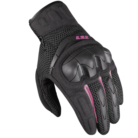 70210S0074-LS2 KUBRA LADY GLOVES BLACK PURPLE